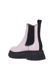 Creepers Chelsea Boots | Pale Lilac