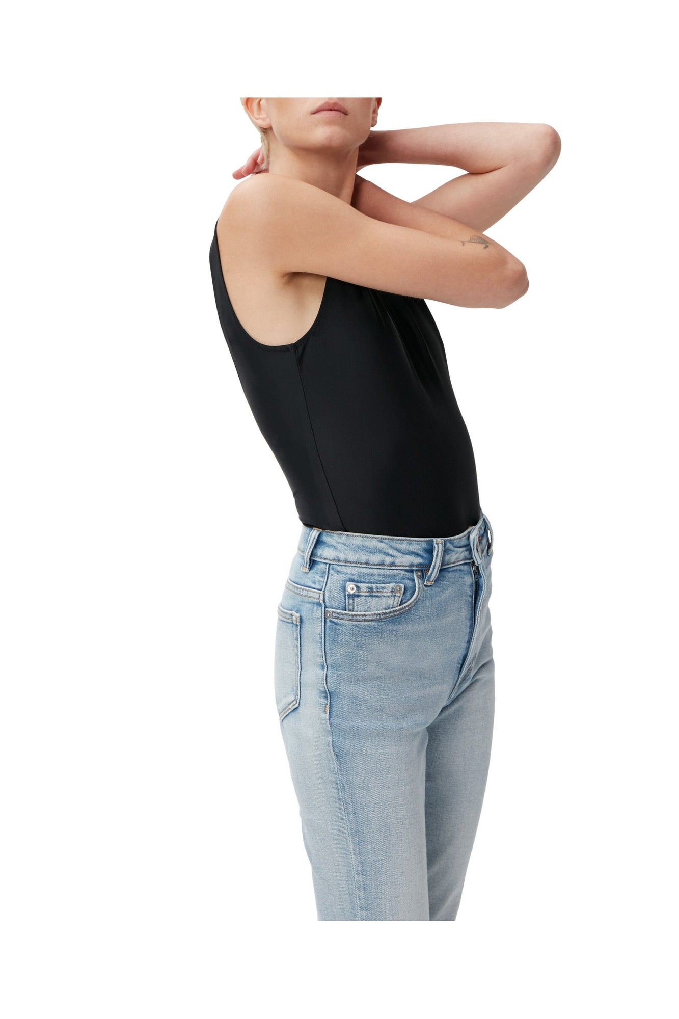 Cropped Jeans | Light Blue Vintage