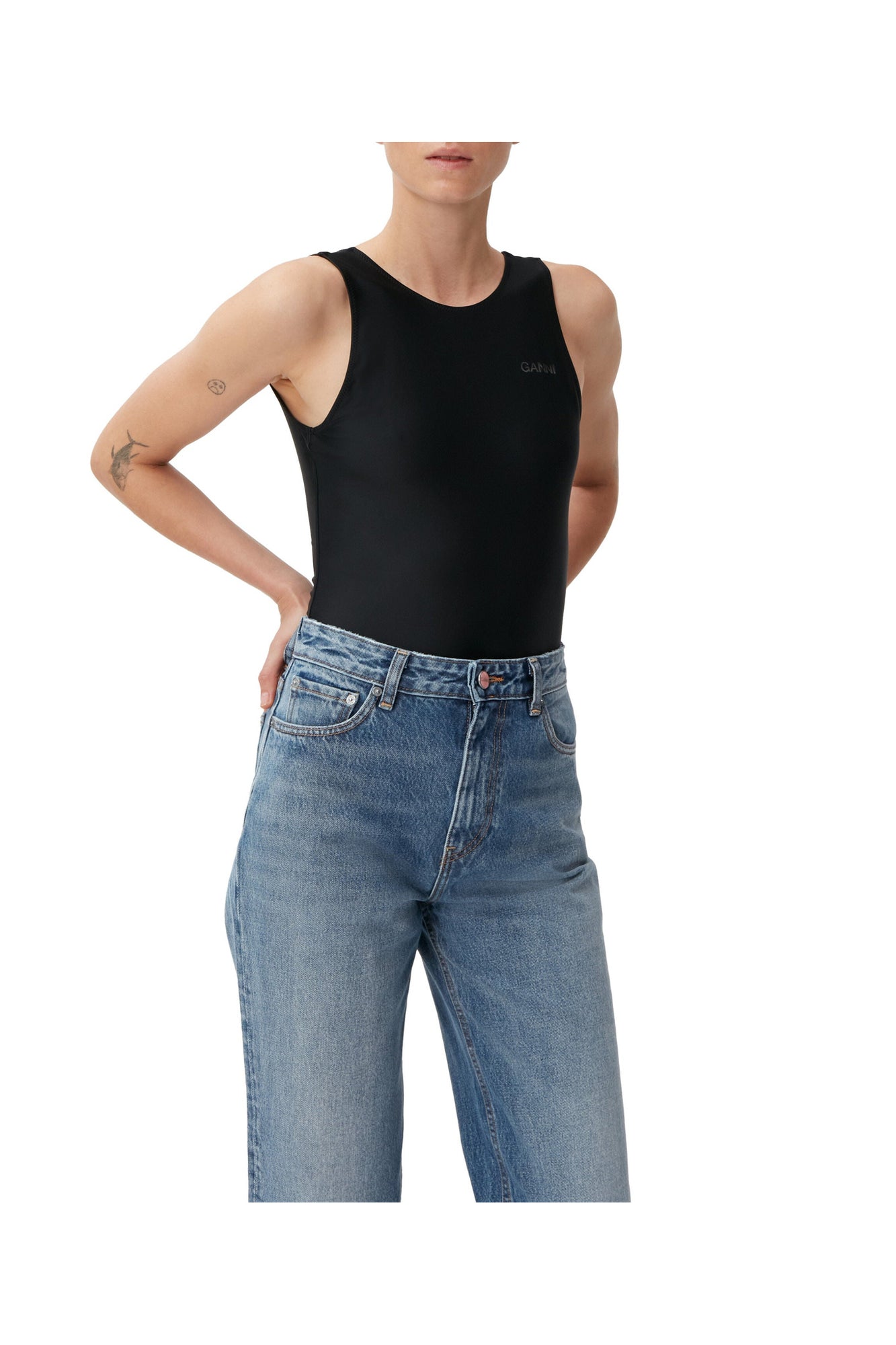 Cropped Jeans | Mid Blue Vintage (V2)