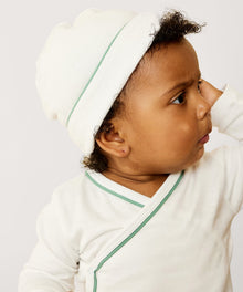 Kids Unisex | Crossbody One-Piece | White/Green