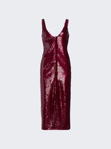 Women | 16Arlington | Kal Sequined Midi-dress | Rossocili