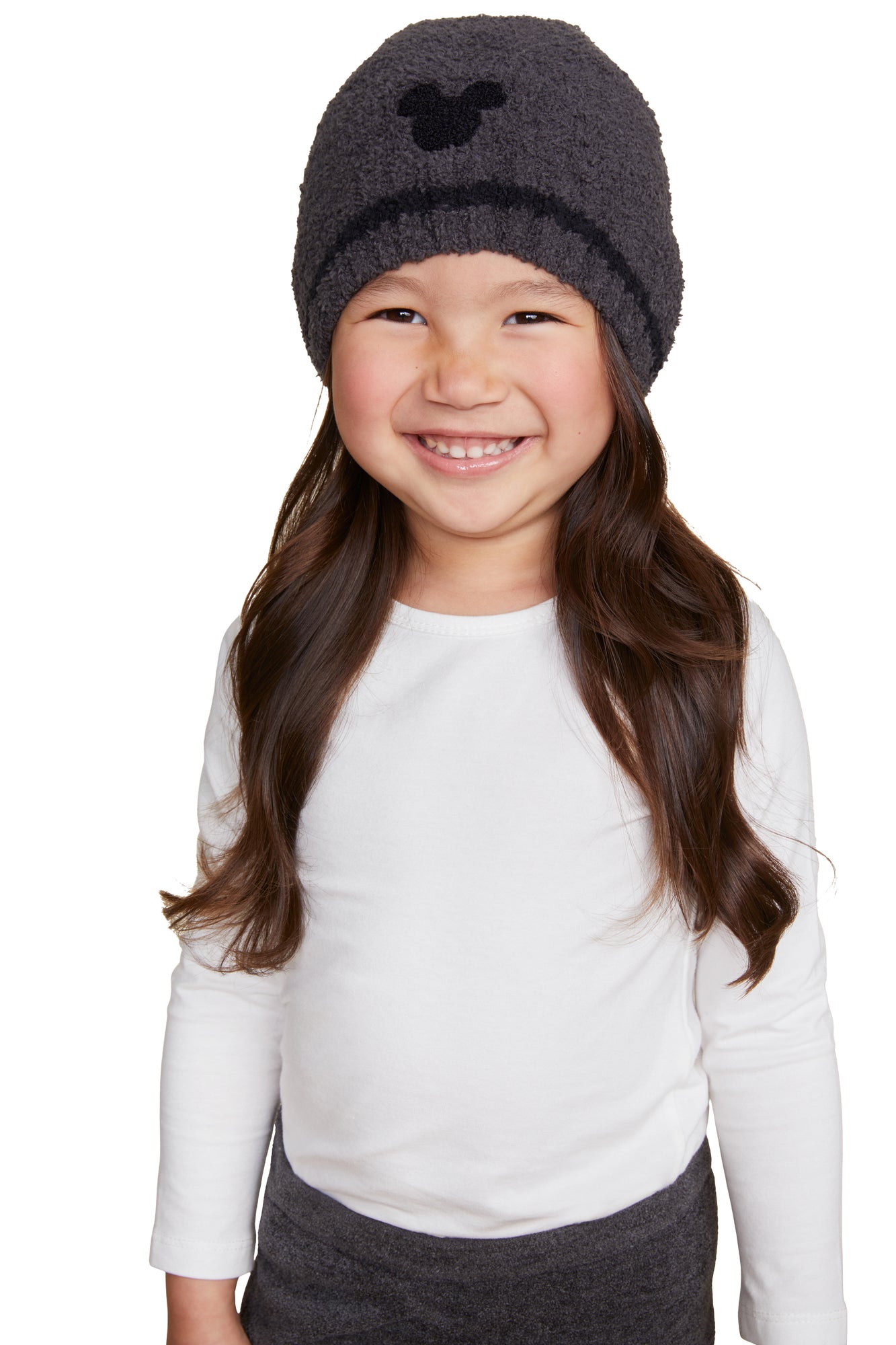 Youth | CozyChic Classic Mickey Mouse Beanie | Carbon/Black