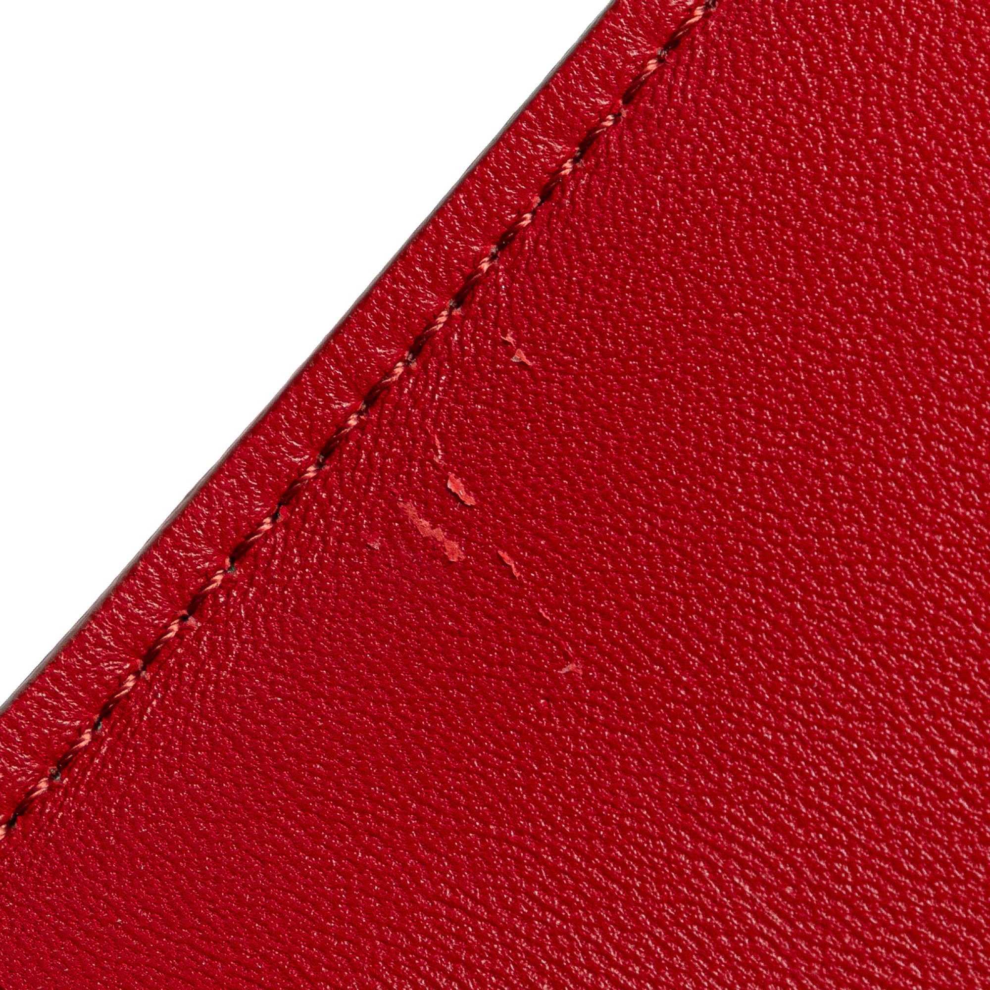 Celine | Pre-Owned Medium Calfskin Classic Box | Red