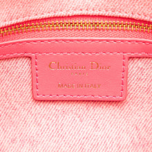 Dior | Pre-Owned Medium Denim Macrocannage Caro Bag | Pink