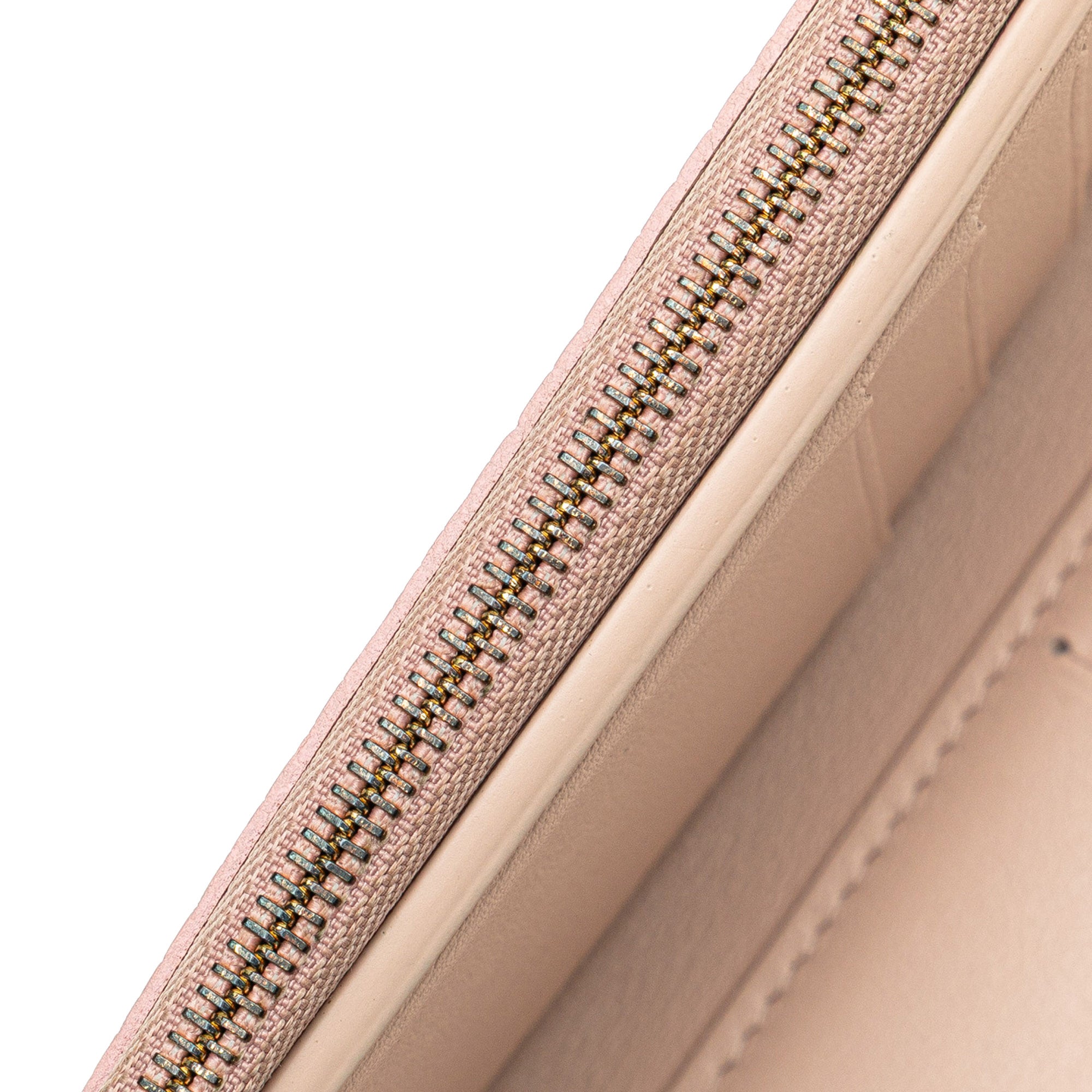 Louis Vuitton | Pre-Owned Bicolor Taurillon Capucines Compact Wallet | Pink/Light Pink