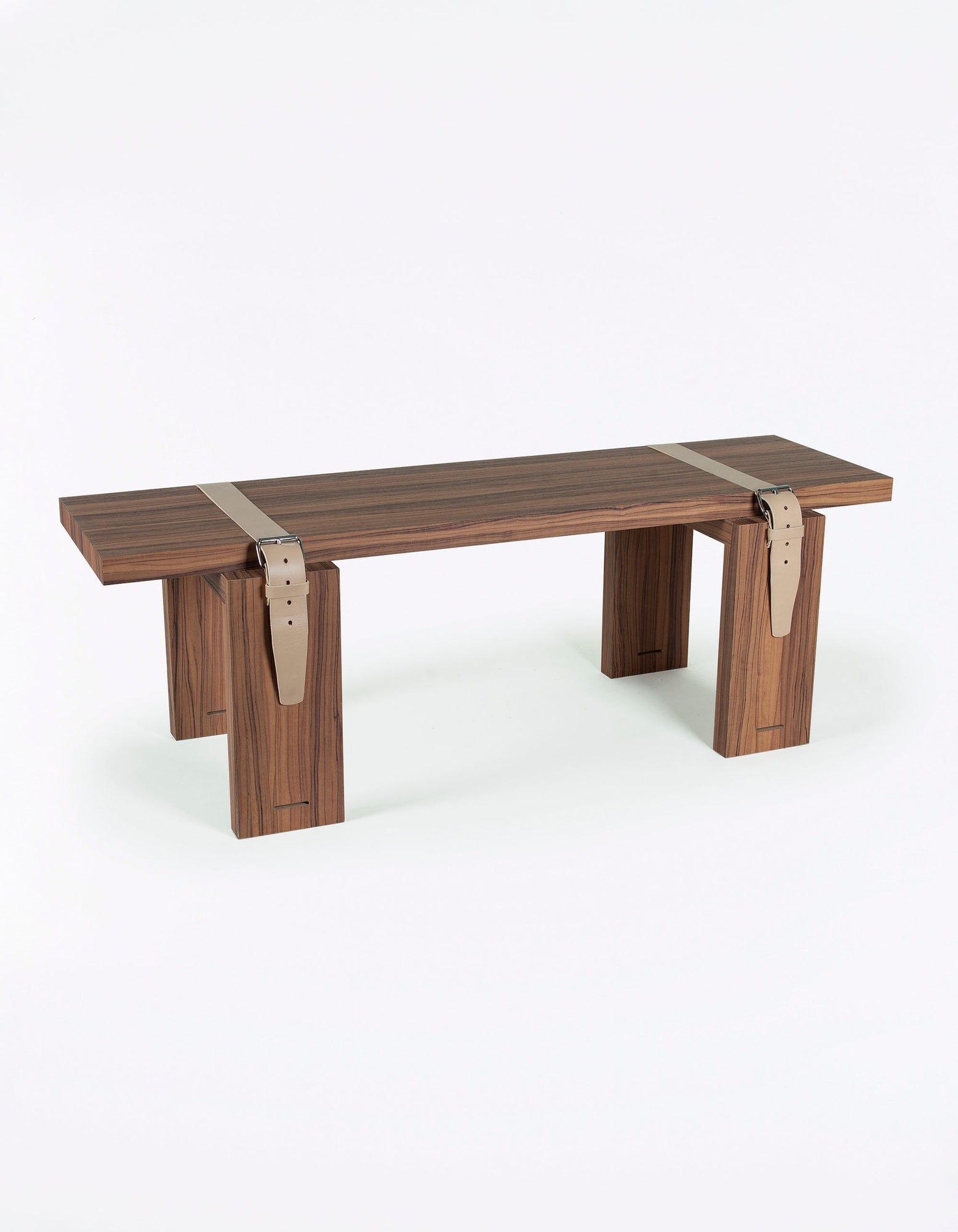 Stacked Bench in Olivewood | Nude