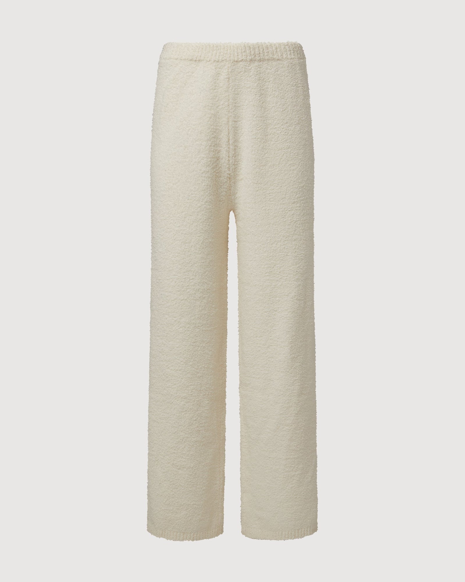 Boucle Pull On Pant | Ivory