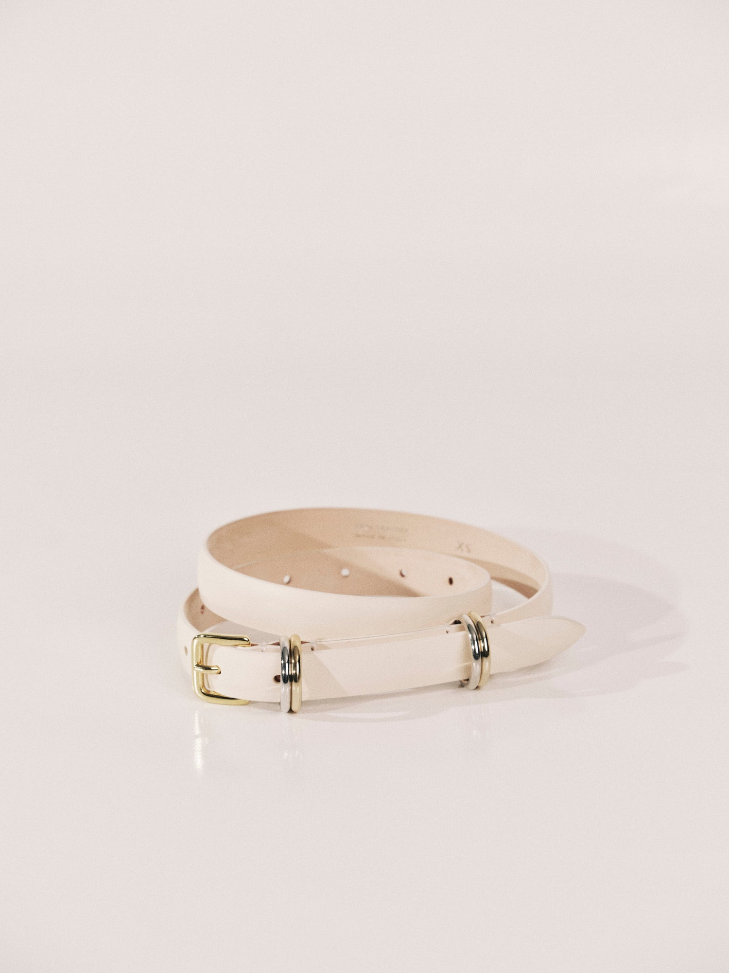 Constance Belt | Ivory & Silver & 24K Gold
