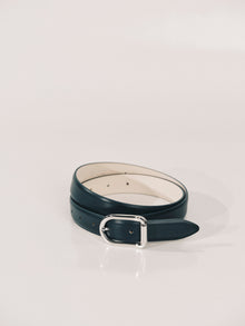 Mija Belt | Emerald & Silver