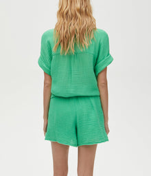 Sia Gauze Short | Fern