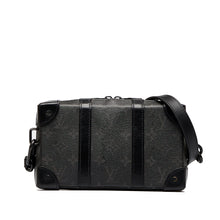 Louis Vuitton | Pre-Owned Monogram Eclipse Soft Trunk Wallet Crossbody | Black