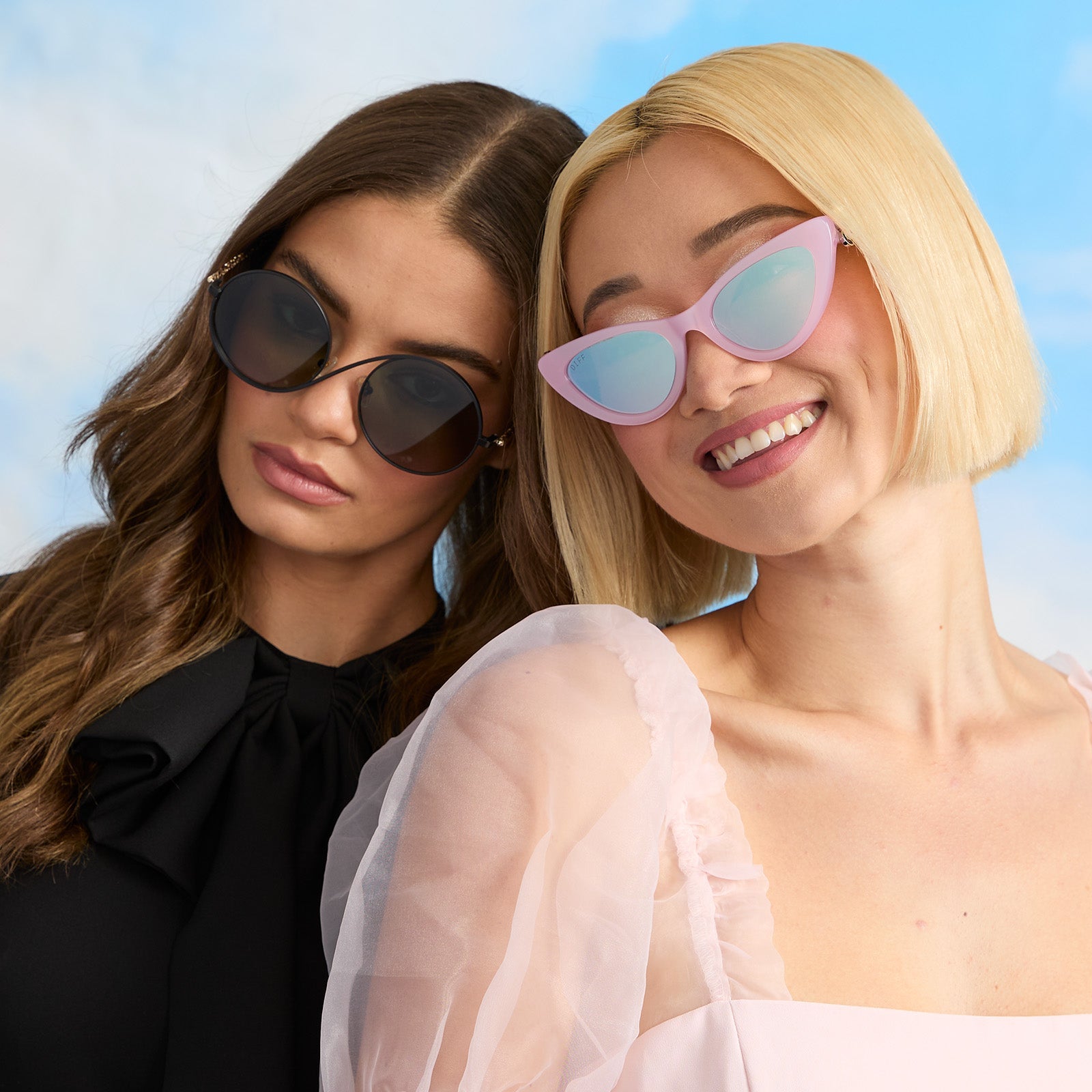 Womens | Elphaba Wire Frames Sunglasses | Classic Black Wire | Emerald Tint Gradient Lenses