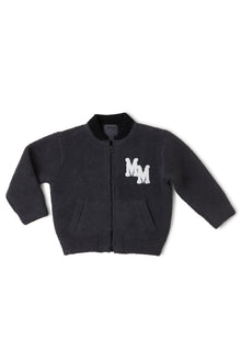 Toddler | CozyChic Disney Classic Mickey Varsity Jacket | Carbon/Black