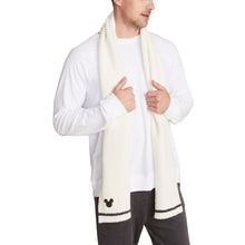 Unisex | CozyChic Classic Disney Adult Mickey Mouse Scarf | Cream/Carbon
