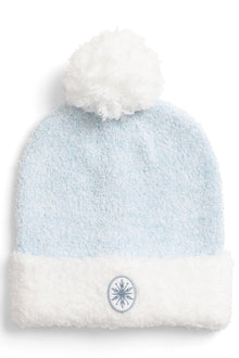 Womens | CozyChic Frozen Disney Slouchy Beanie | Heather Ice Blue