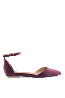 The D'Orsay Flat | Sugar Plum Velvet