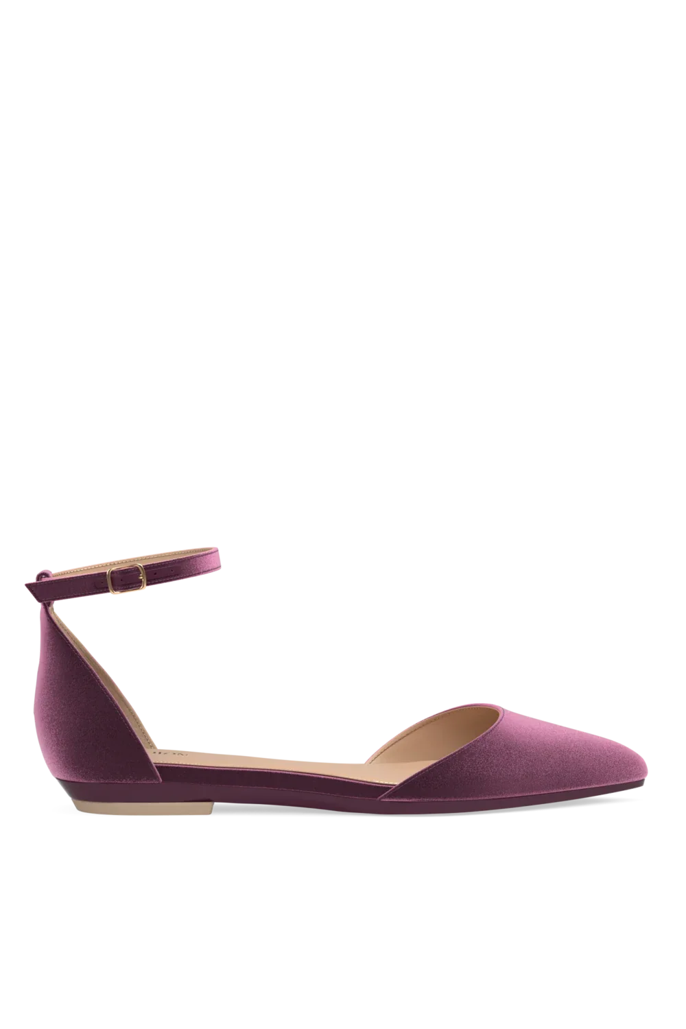 The D'Orsay Flat | Sugar Plum Velvet