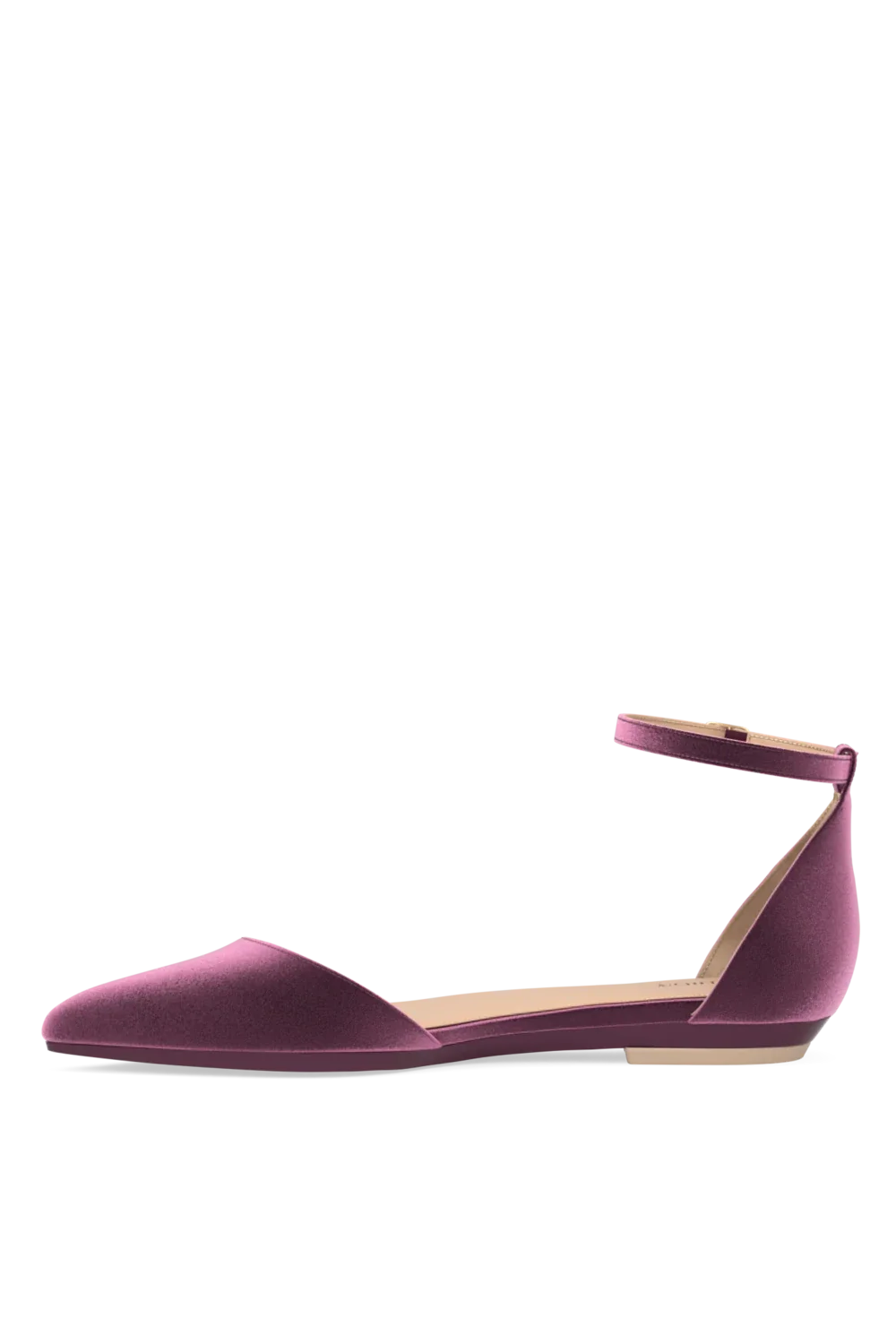 The D'Orsay Flat | Sugar Plum Velvet