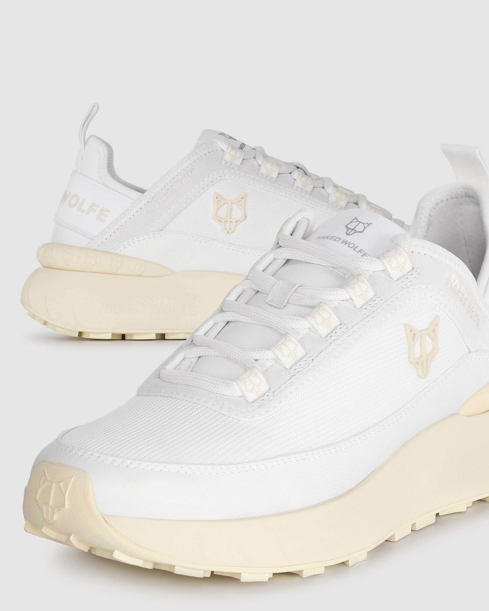 Mens | Drip Nylon Sneaker | White