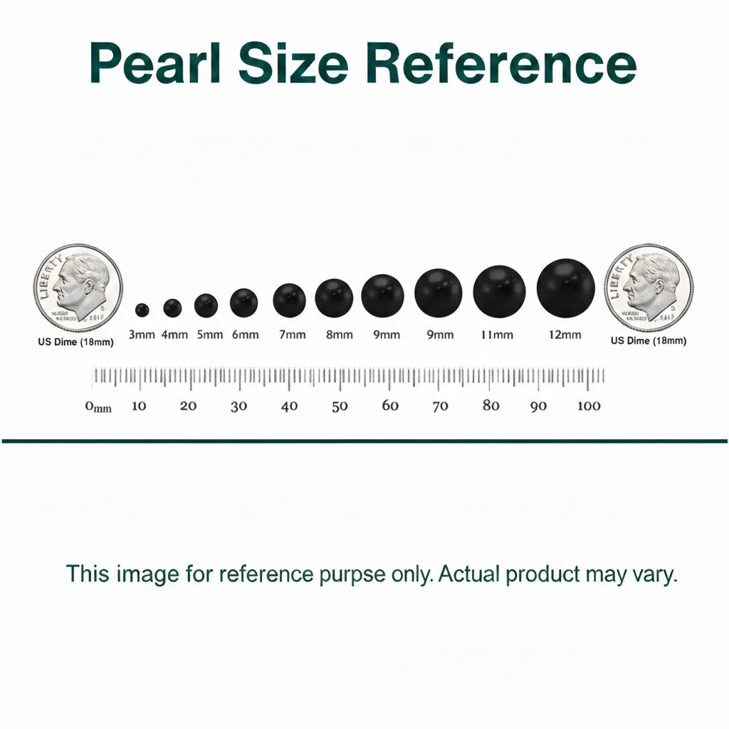 AA+ Round Stud Earrings | 14K White Gold | Black Tahitian Pearl | 11mm - 12mm | Pushback Clasp