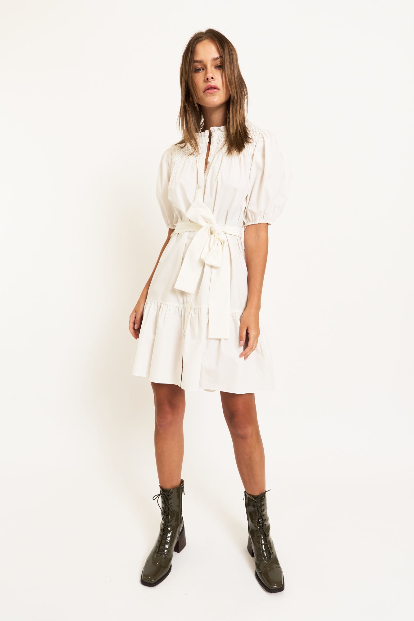 Ellie Dress | White