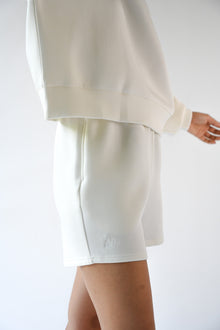 Ollie Knit Neoprene Shorts | Offwhite