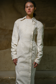 Blythe Trench Dress | Snakeskin