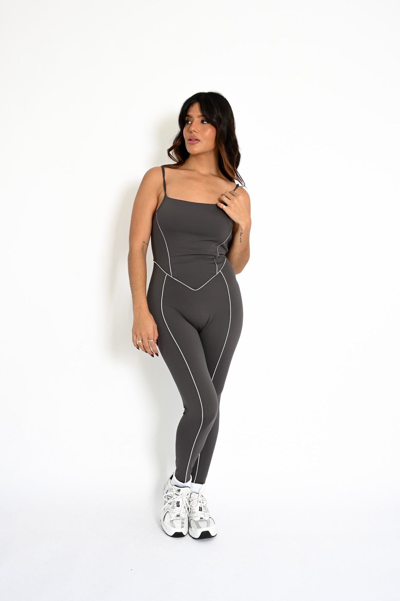 Billie Bodysuit | Charcoal