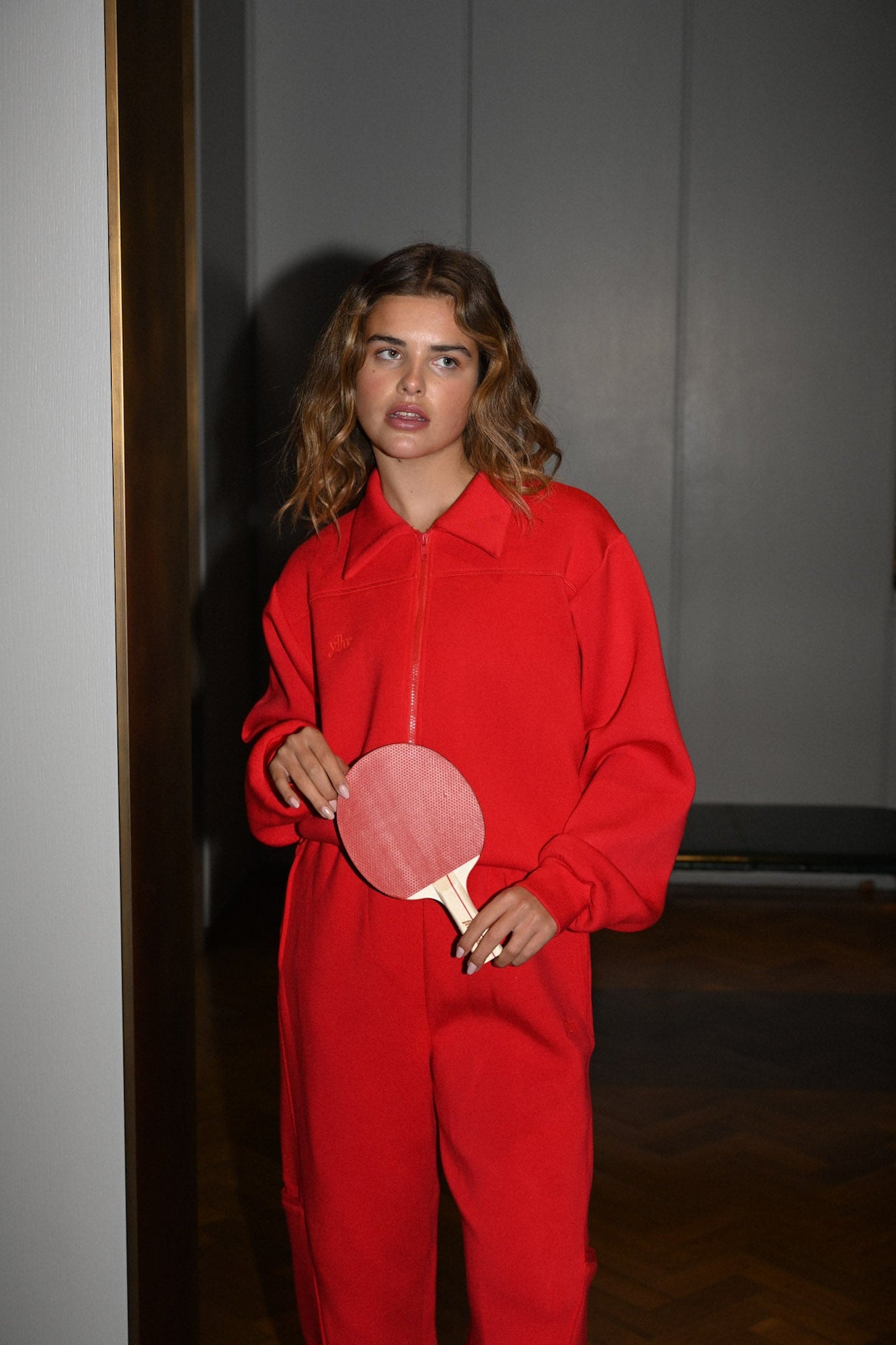 Kasey Knit Neoprene Jacket | Ruby