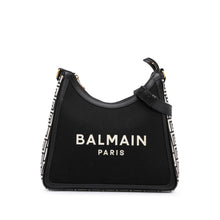 Balmain | Pre-Owned Canvas B-Army 26 Shoulder Bag | Black