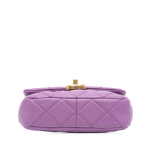 Chanel | Pre-Owned Mini Quilted Lambskin Candy Golden Chain Flap | Purple