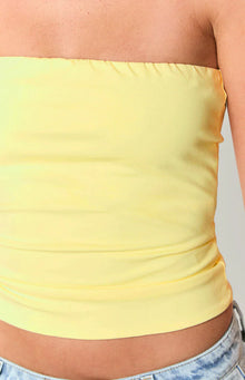 Daisy Tube Top | Yellow