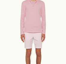 Dane Cotton Twill Longest-Length Cotton Twill Shorts | Conch Pink