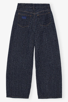 Dark Blue Textured Jeans | Rinse