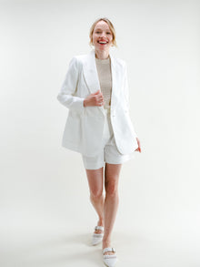 Fauna Blazer | Bright White