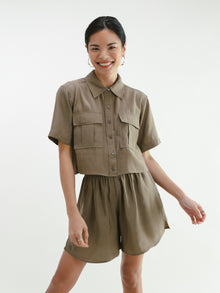 Playful Short | Olive