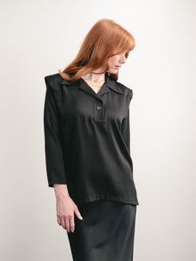 Zippy Blouse | Black