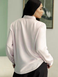 Elegant Long Sleeve Blouse | Orchid