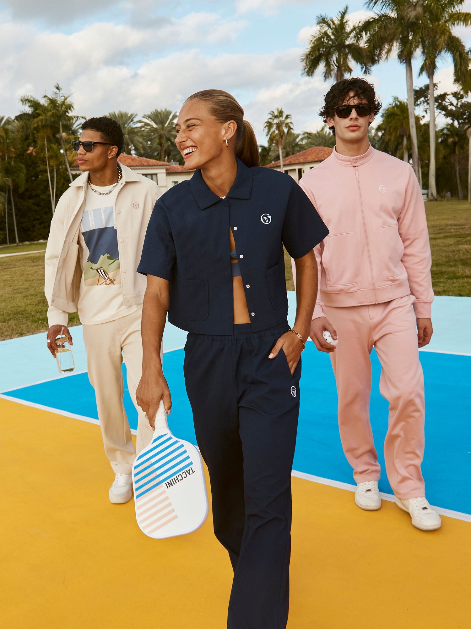 Men | Sandro Track Pant | Pale Mauve