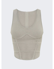 Dion Lee | Women | Sport Crochet Corset Top | Alloy