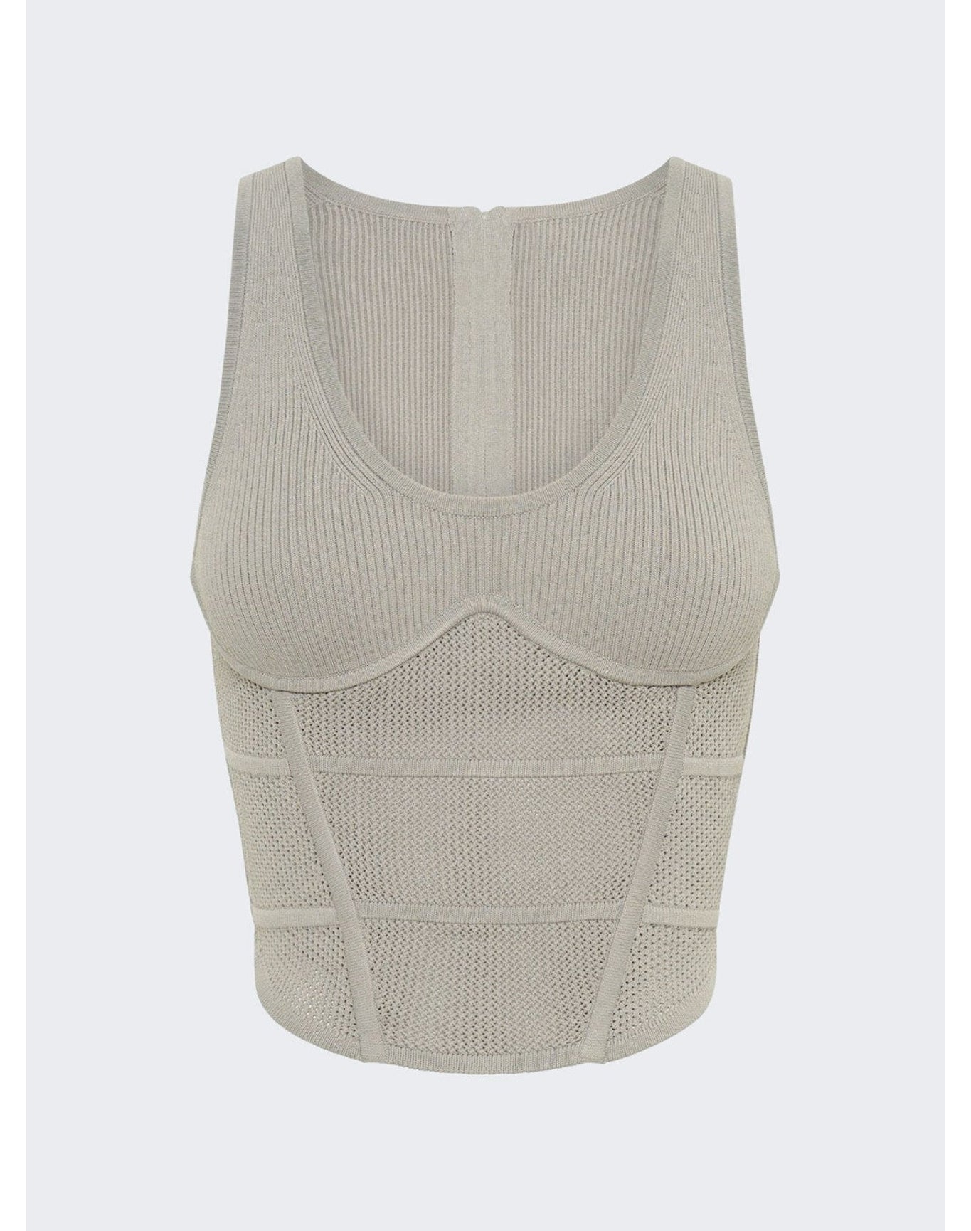 Dion Lee | Women | Sport Crochet Corset Top | Alloy