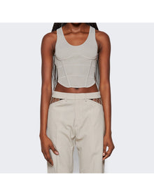 Dion Lee | Women | Sport Crochet Corset Top | Alloy