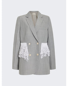 Diotima | Women | Barbican Blazer | Heather Grey