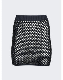 Diotima | Women | Mini Skirt In Crystal Mesh | Navy