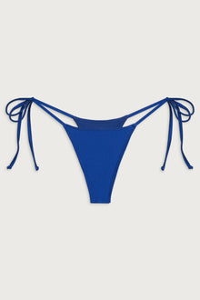 Divine skimpy bikini bottom deep blue