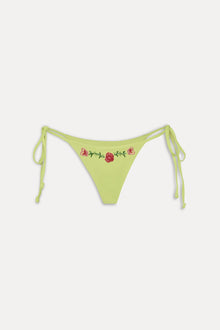 Divine Skimpy String Bikini Bottom Lily Pad