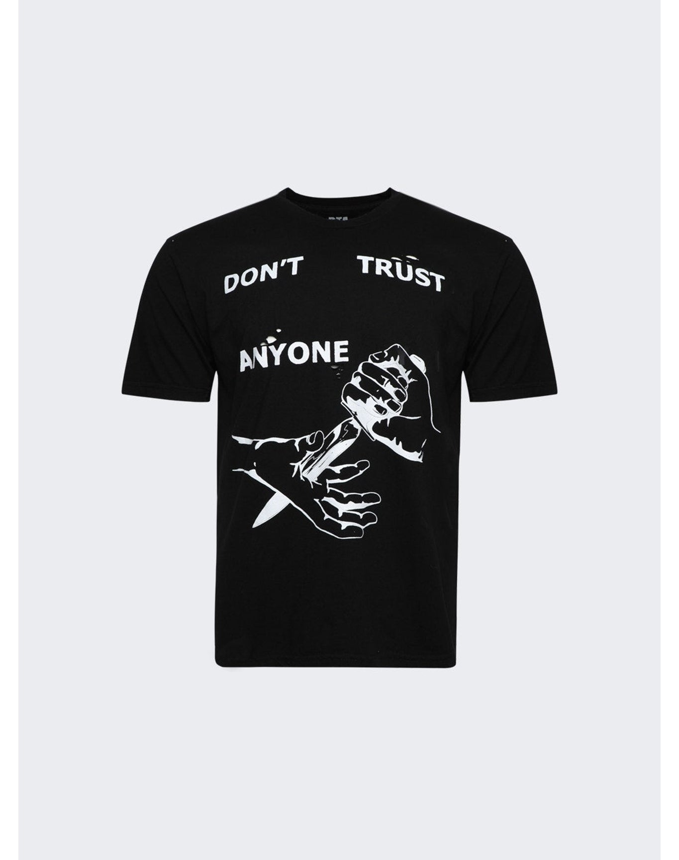 Don't Trust Anyone | Men | Bad Deal Tee | Black