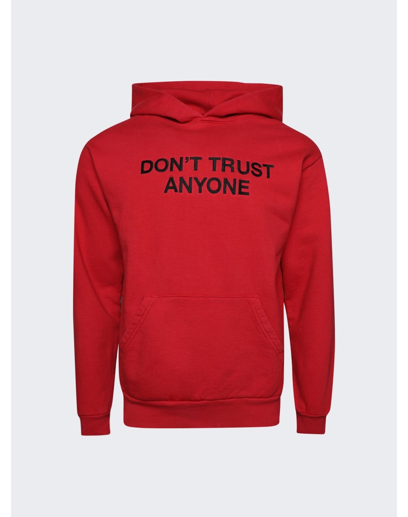 Don't Trust Anyone | Men | Hoodie | Red