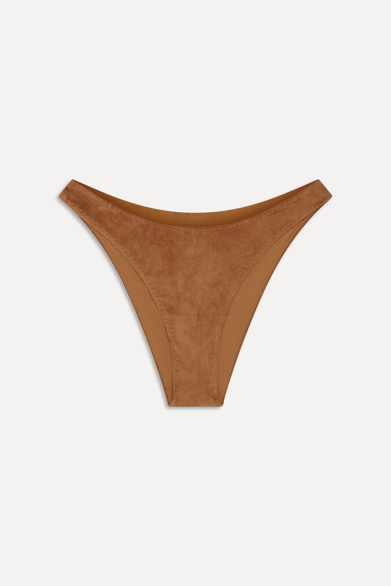 BELLA HADID Dove Bikini Bottom Sunkissed Suede