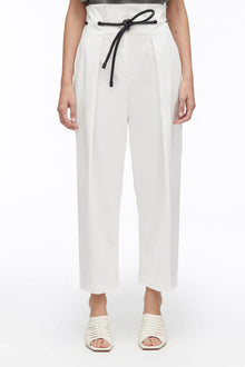 Origami Pleated Pant | Antique White